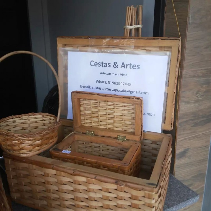 Arte Oeste - Arte em cestas de vime